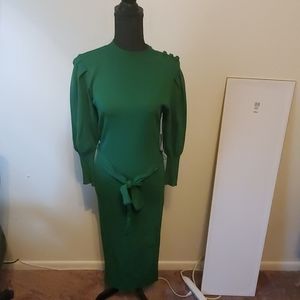 Knitted eva mendes dress